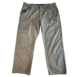 WRANGLER Riggs Workwear Pants Mens 46 x 32 Canvas Carpenter Ripstop Hiking